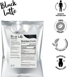 black latte benefits
