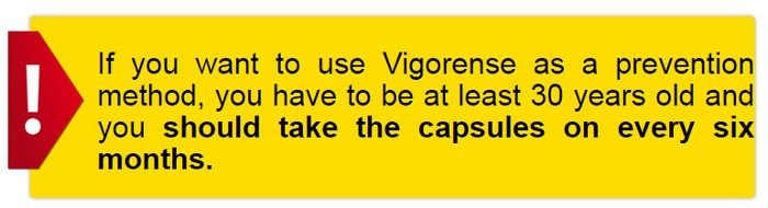 vigorense how to take